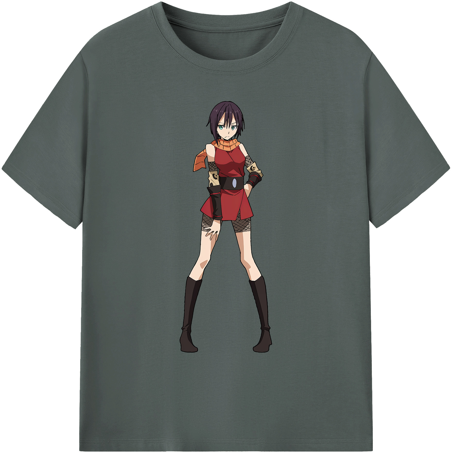 （画像用） 転スラ Regarding Reincarnated to Slime 綿100％ メンズ半袖Tシャツ｜肌触りやわらか＆通気性